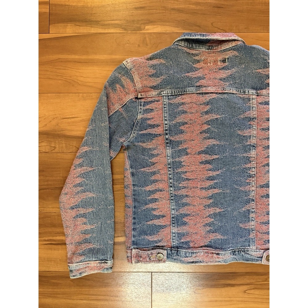Joana Design Jeans Denim Jacket Japanese Kaeabeini Inspired Women's Size Medium - Picture 8 of 14